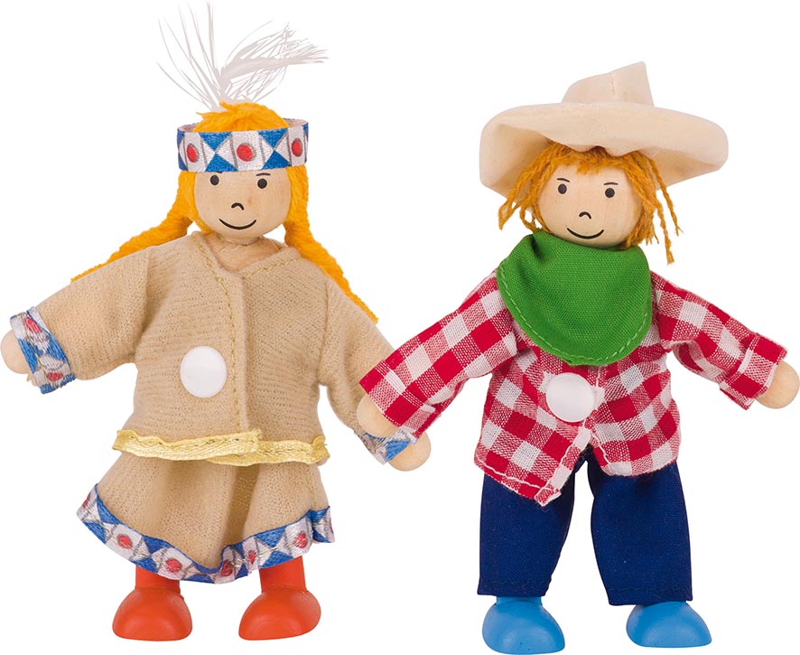Biegepuppen Birte & Ben, Klamottenkiste (Restposten)