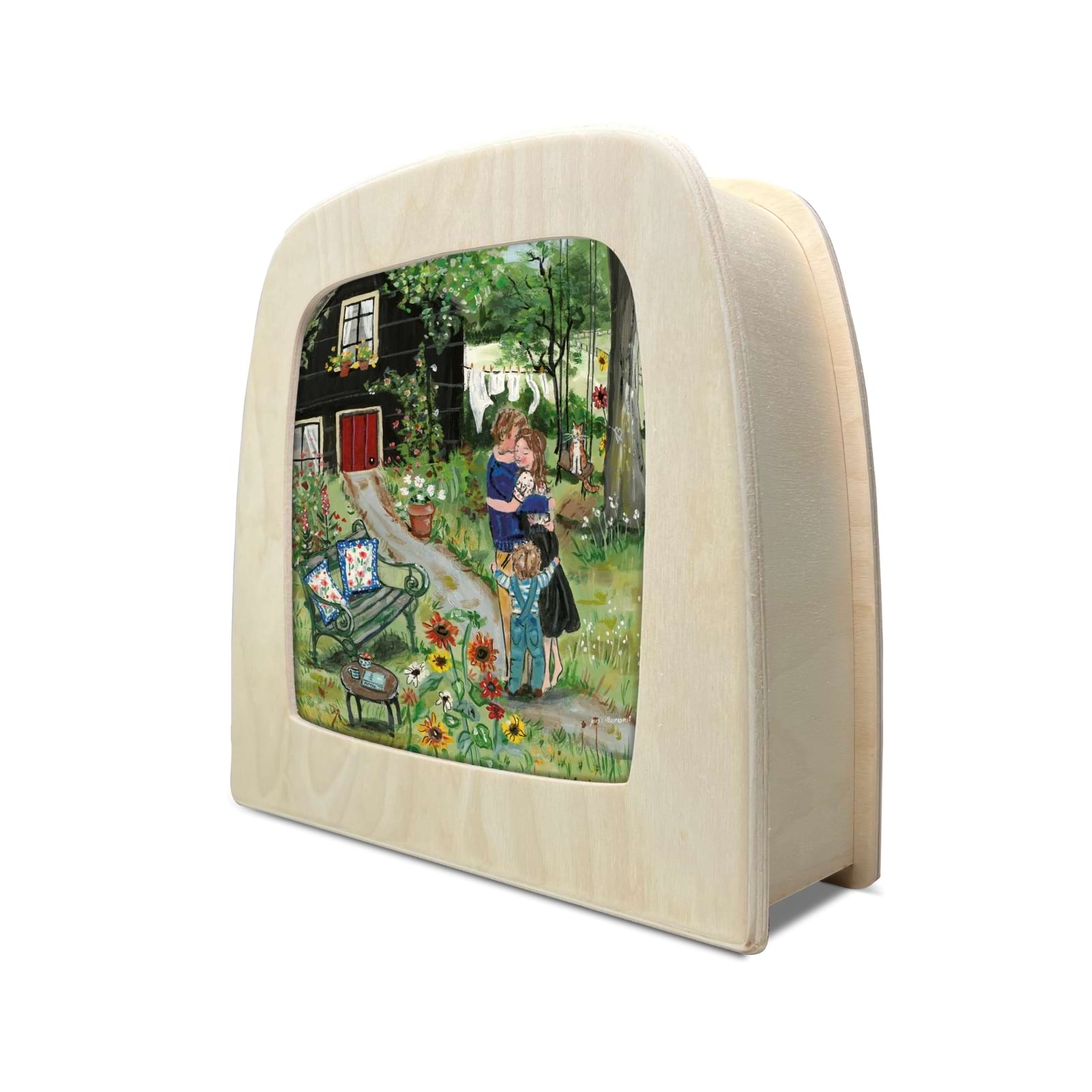 Motiv für Toverlux Lampe - Gwen's Illustration - Umarmung der Liebe