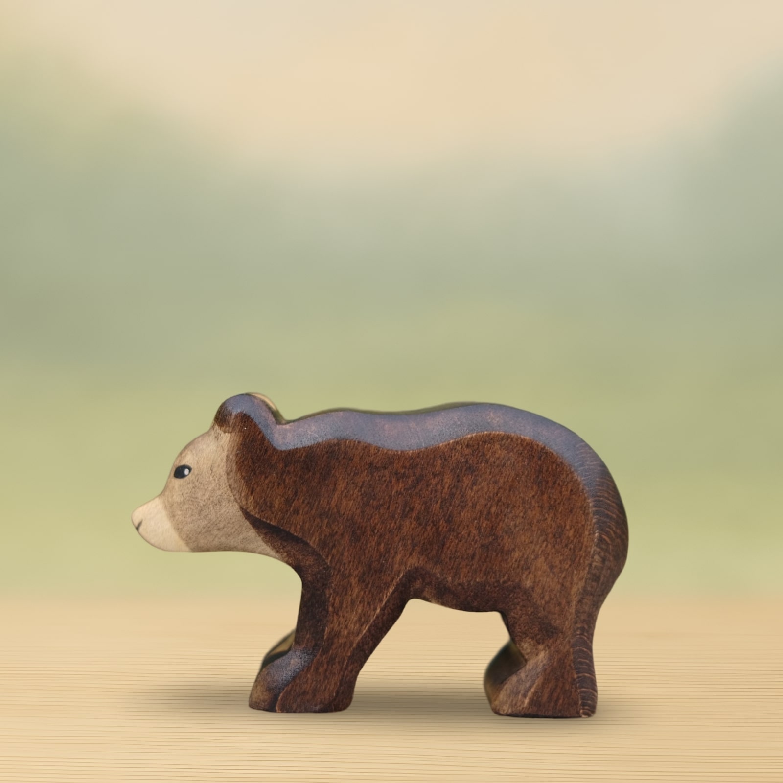 HolzWald Bär klein gehend