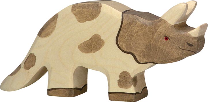 Holztiger Triceratops