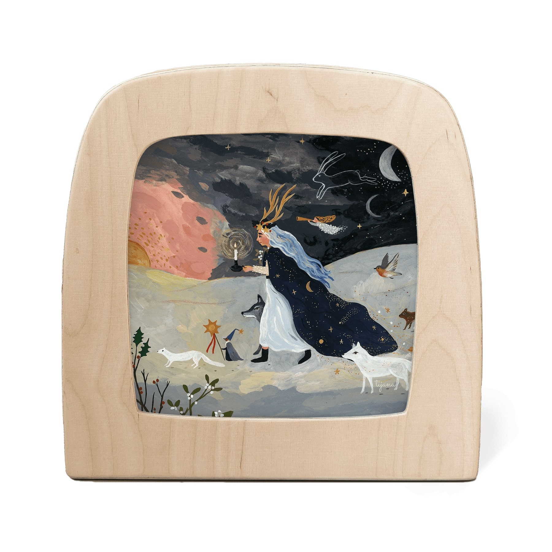 Motiv für Toverlux Lampe - Tijana Draws - Wintersonnenwende