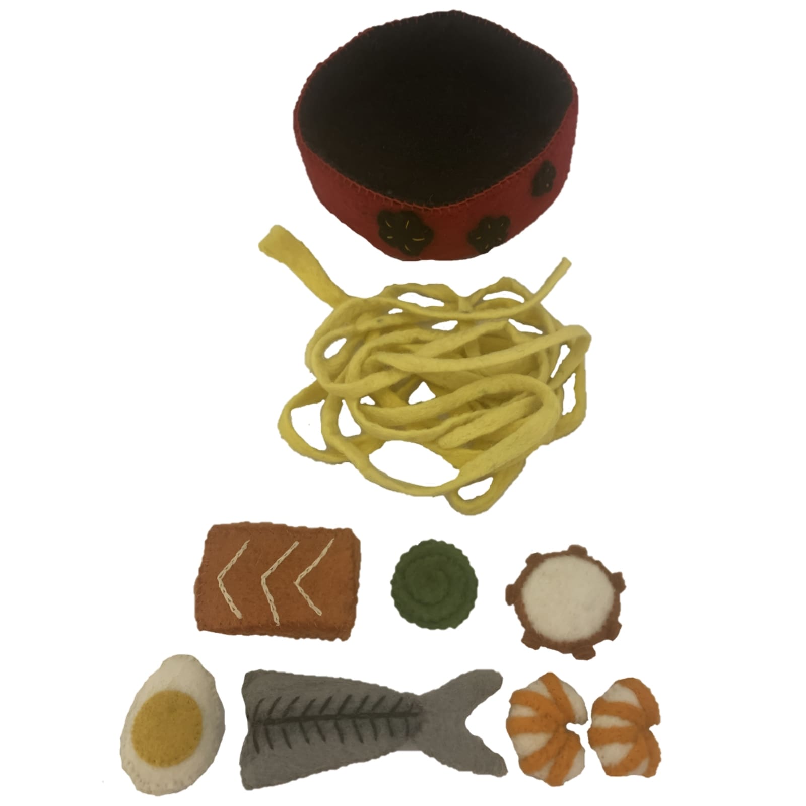 Filz Meeresfrüchte-Nudelsuppe, 9-teilig