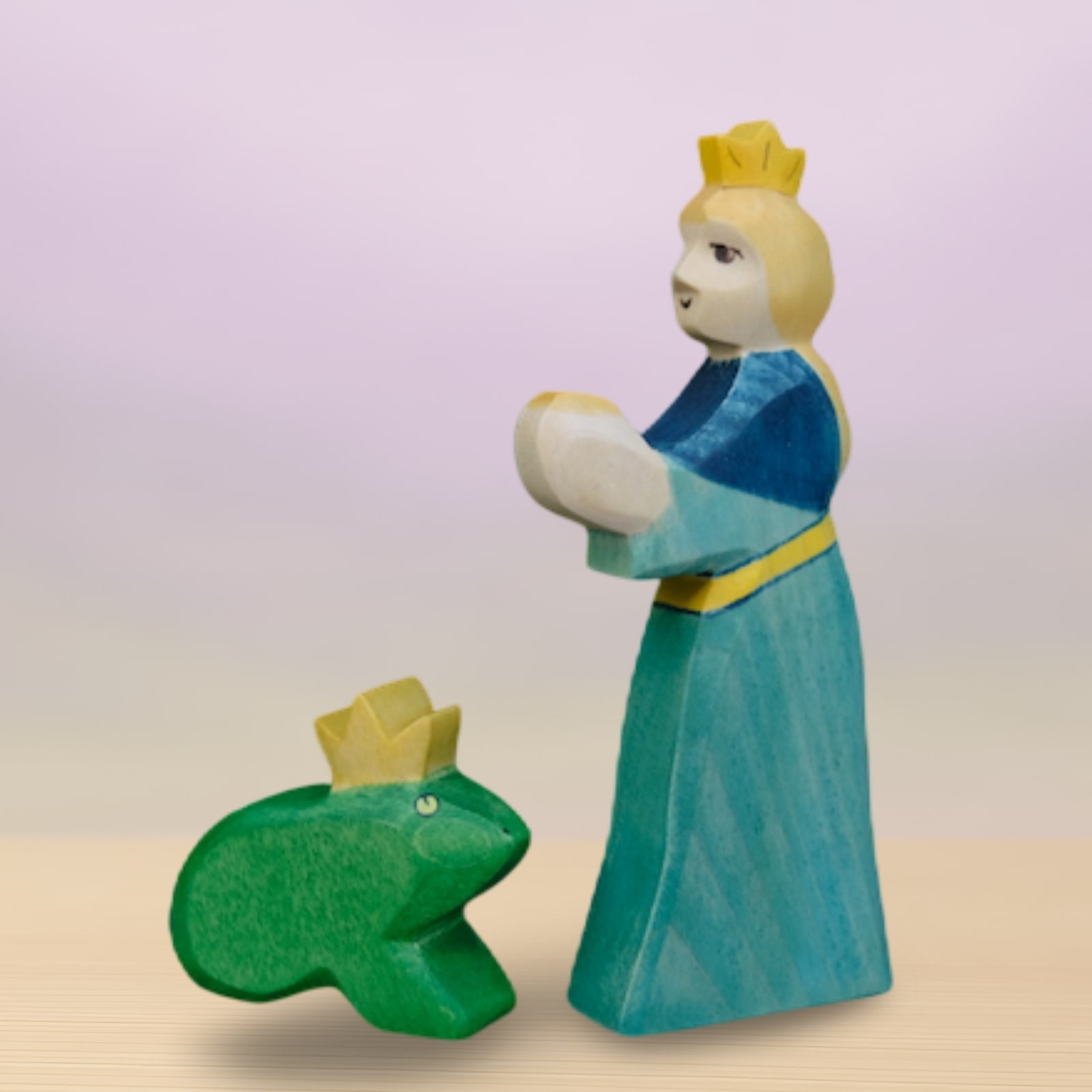 HolzWald Prinzessin für Froschkönig