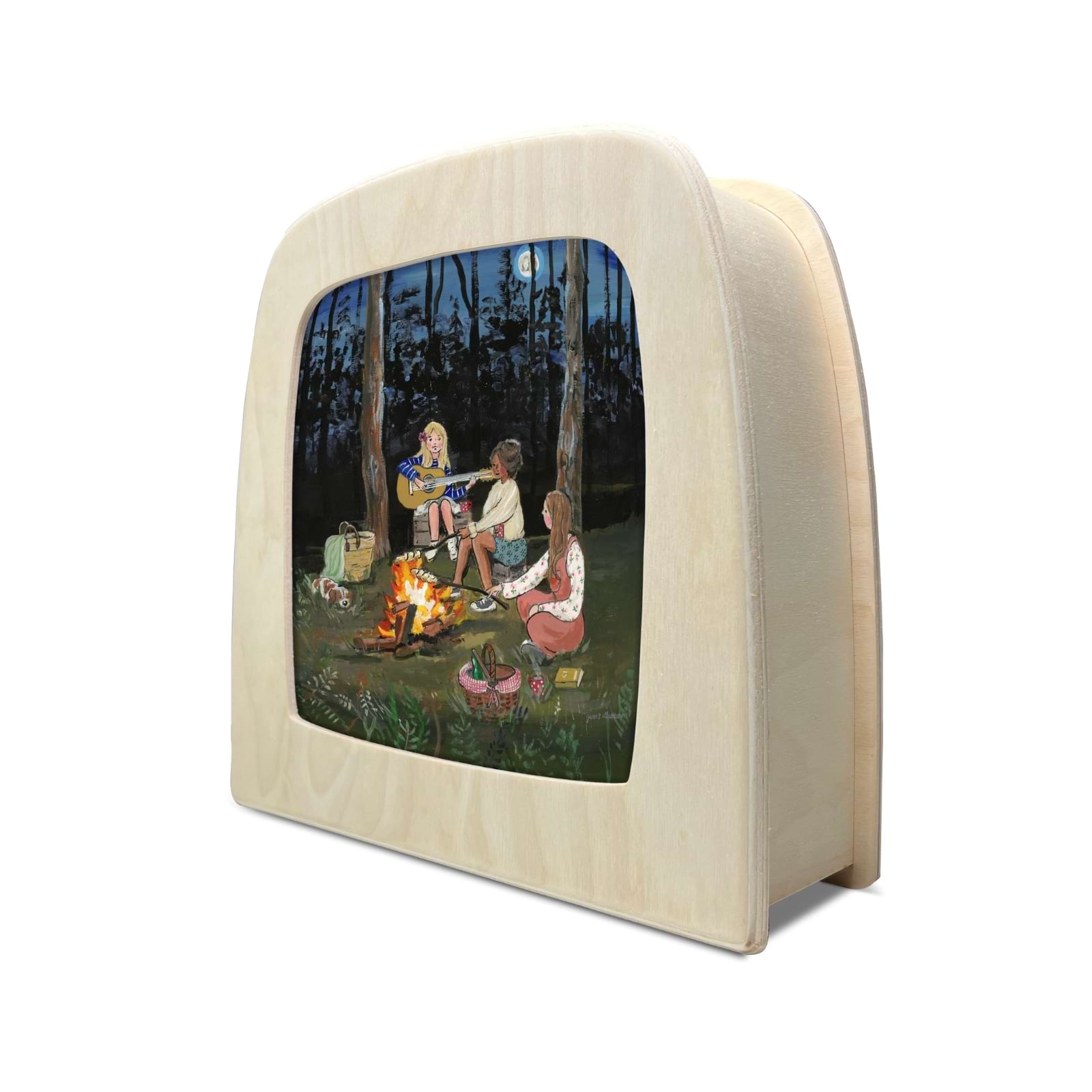 Motiv für Toverlux Lampe - Gwen's Illustration - Lagerfeuer