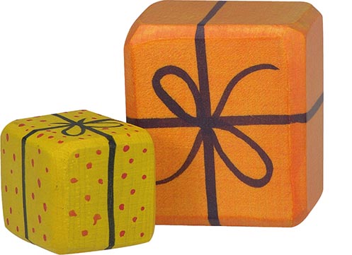 Holztiger 2 Geschenkpakete