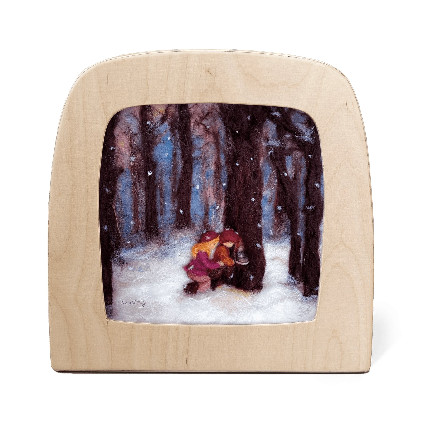 Motiv für Toverlux Lampe - Het Wol Feetje - Winterliche Entdeckungen