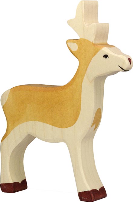 Holztiger Rehbock