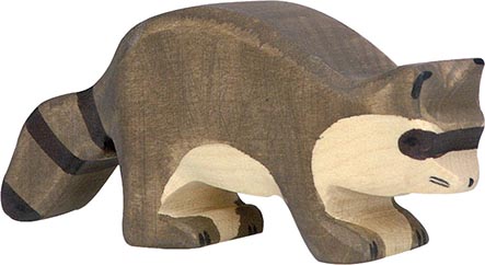 Holztiger Waschbär