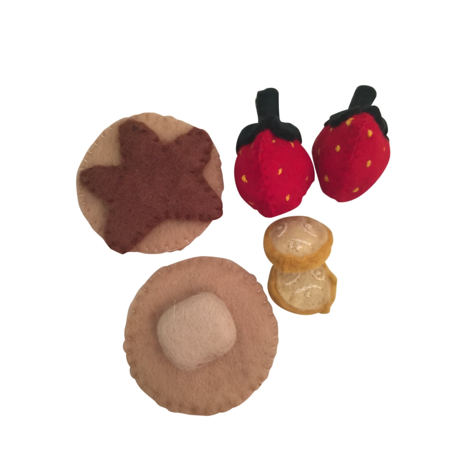 Filz Pfannkuchen-Set