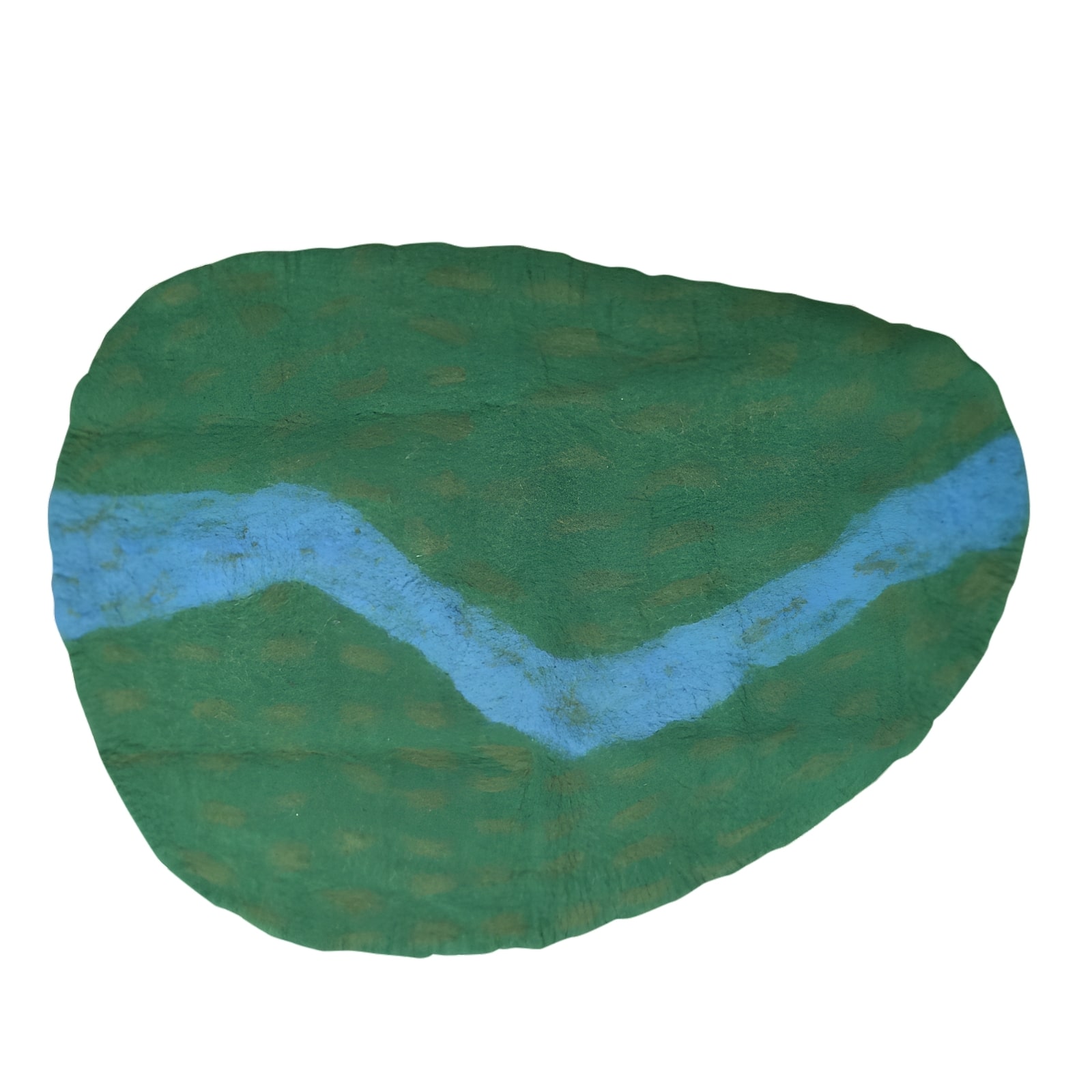 Filz Spielmatte Fluss