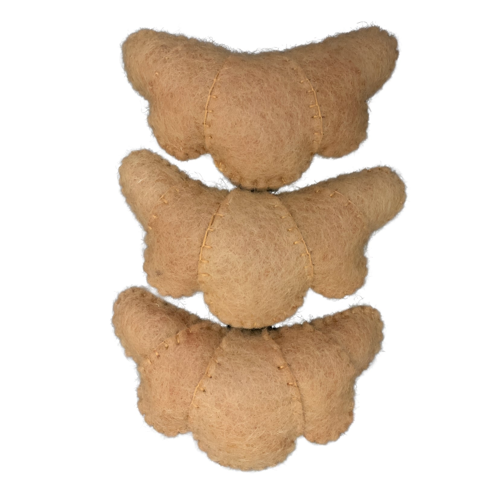Filz Croissant, 3-teilig