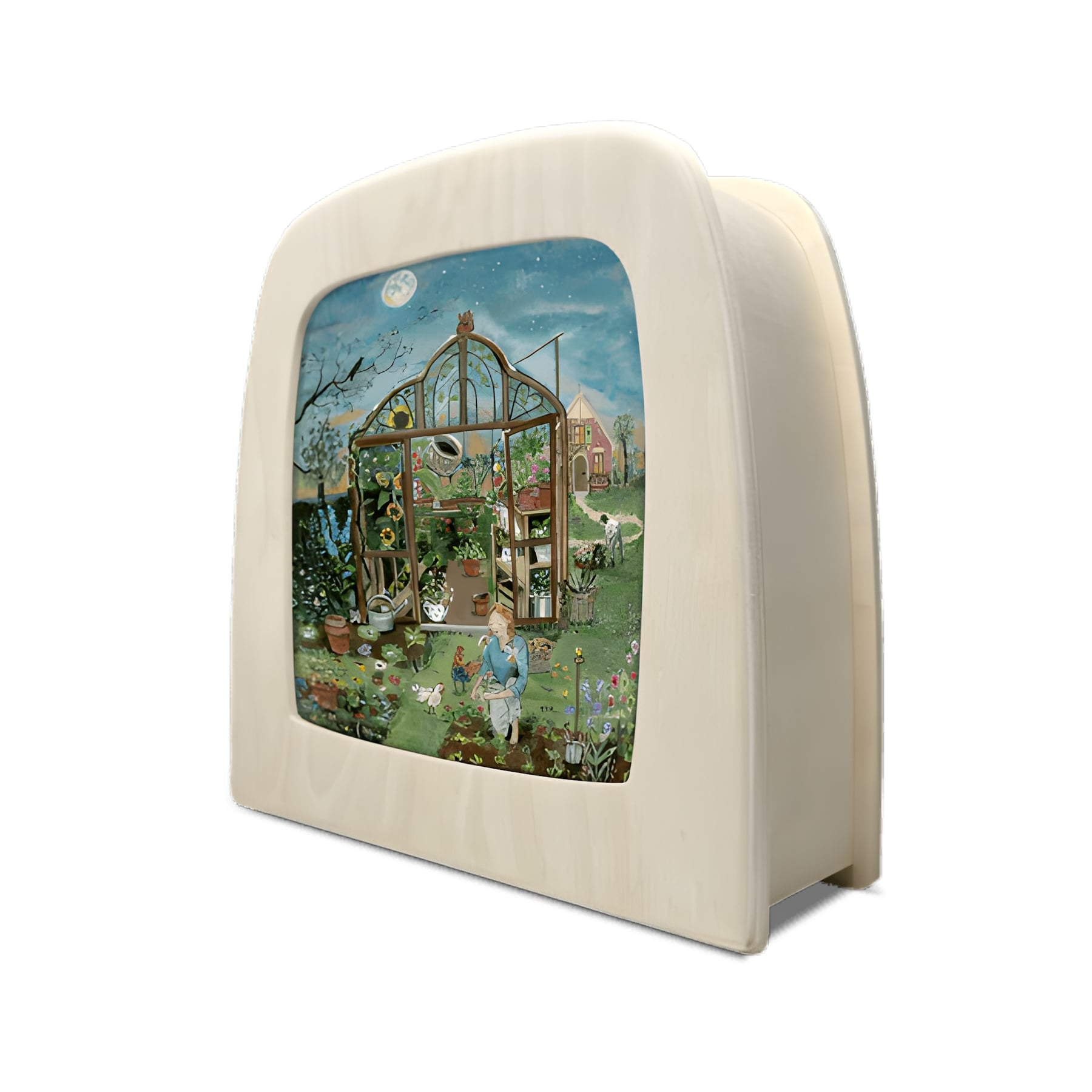 Motiv für Toverlux Lampe - Gwen's Illustration - Mondlicht-Garten