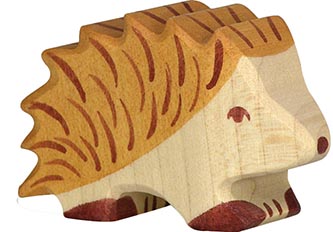 Holztiger Igel