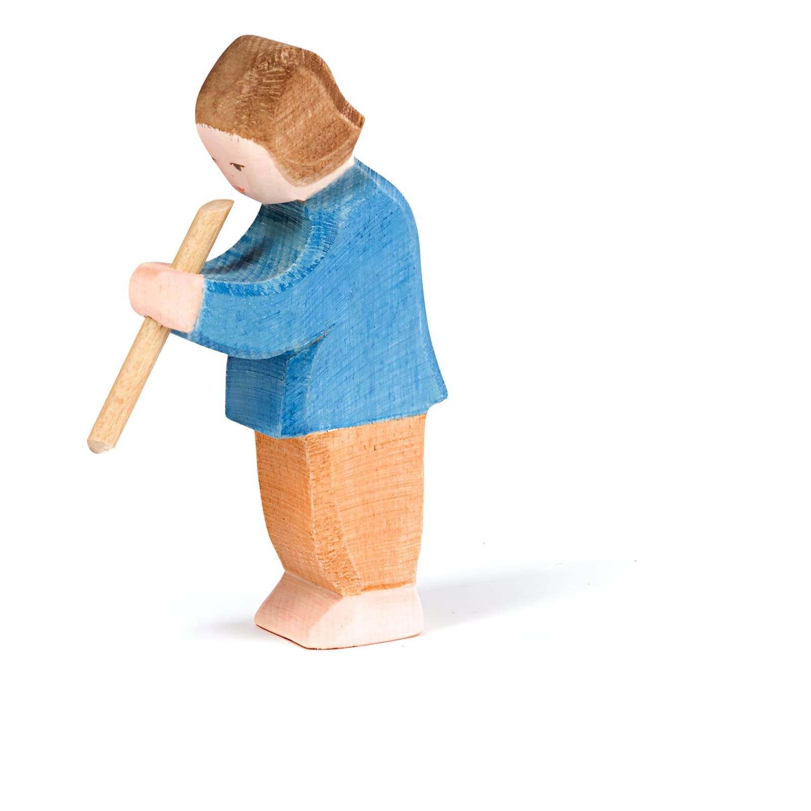 Son playing flute 10022