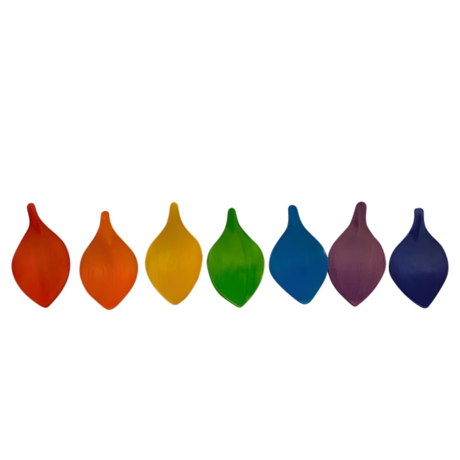 Mini Regenbogen Blattschalenn, 7-teilig