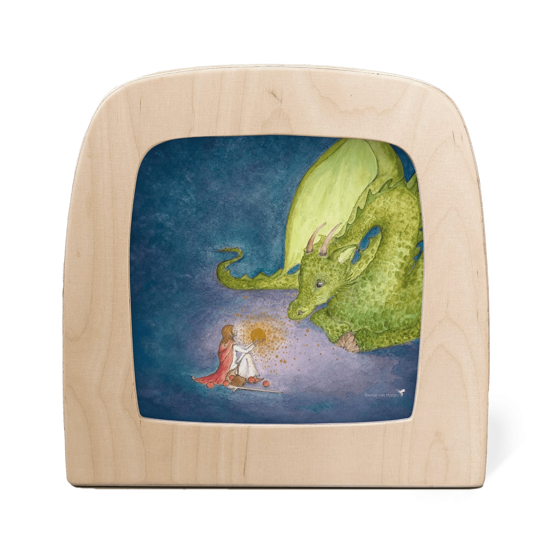 Motiv für Toverlux Lampe - Eentje van Margo - Kleiner Drache