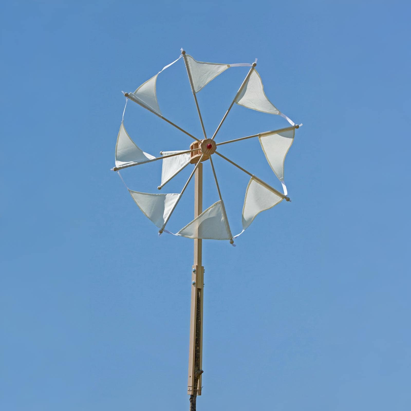 Kraul Spielzeug Wirbelwind naturfarben Segel
