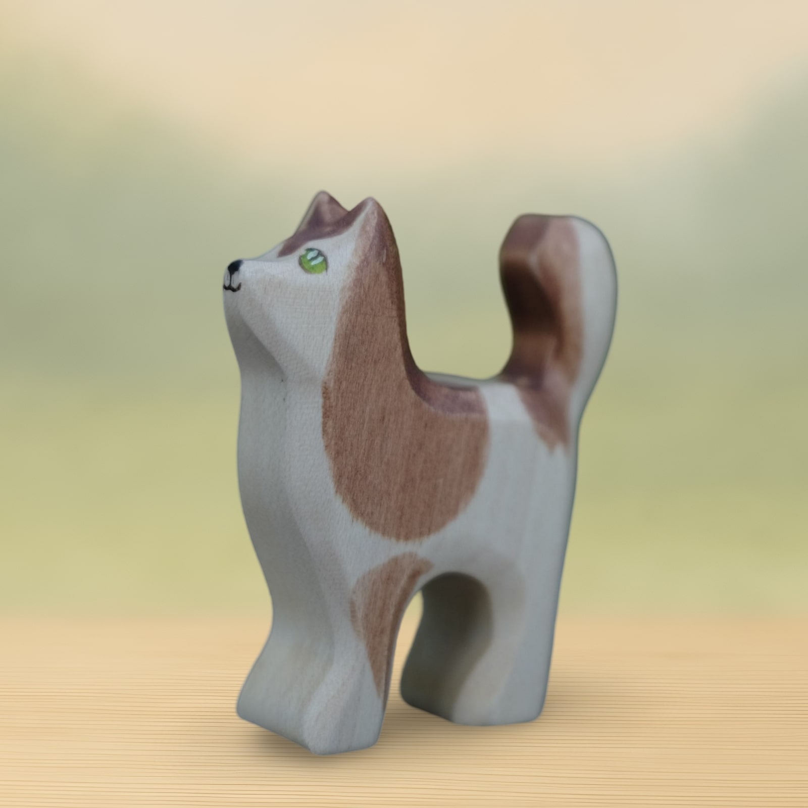 HolzWald Katze