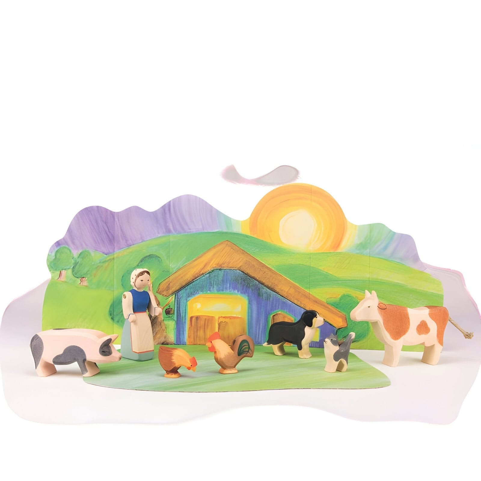 Farm Set with Diorama 8 pcs 60303