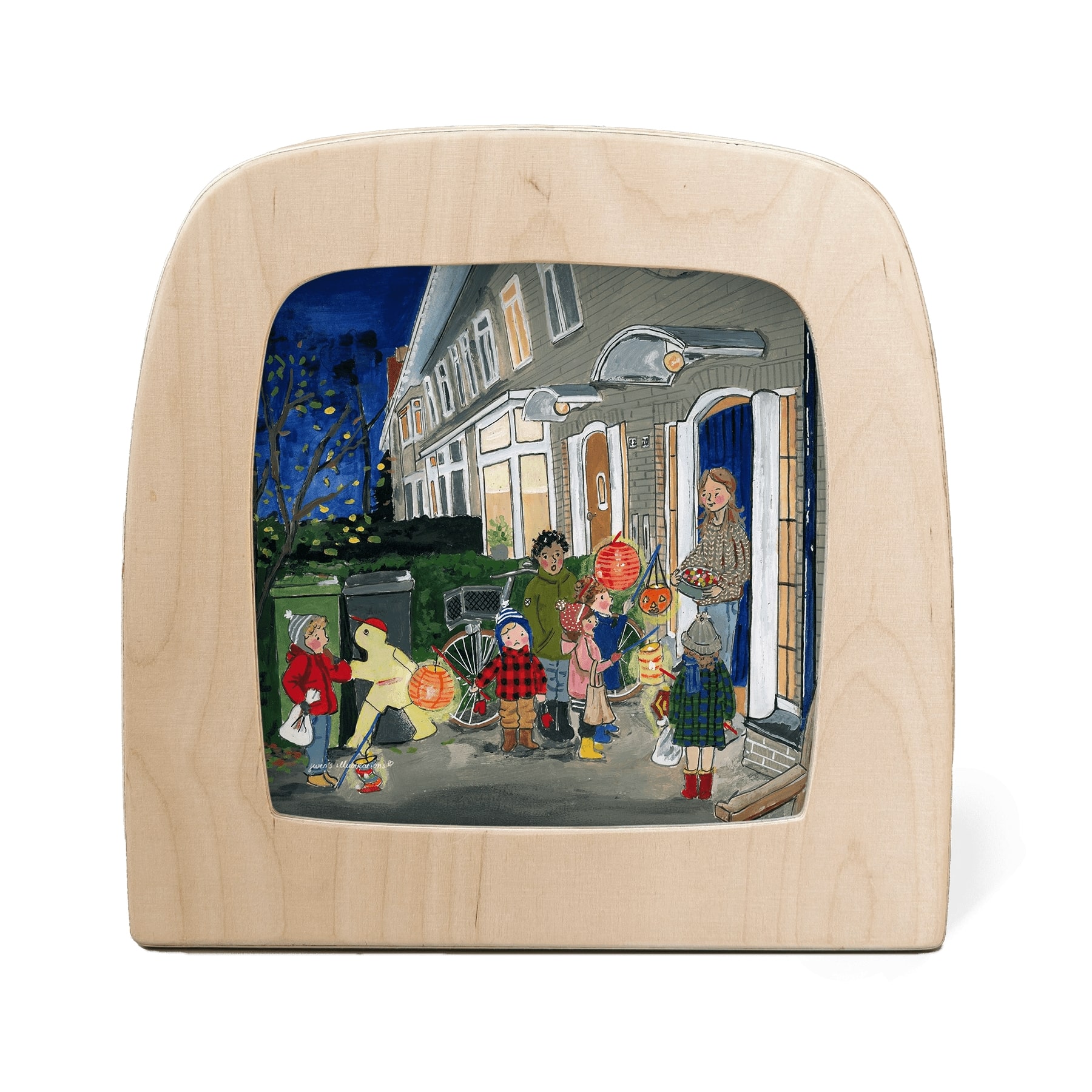 Motiv für Toverlux Lampe - Gwen's Illustration - Sankt-Martins-Lied