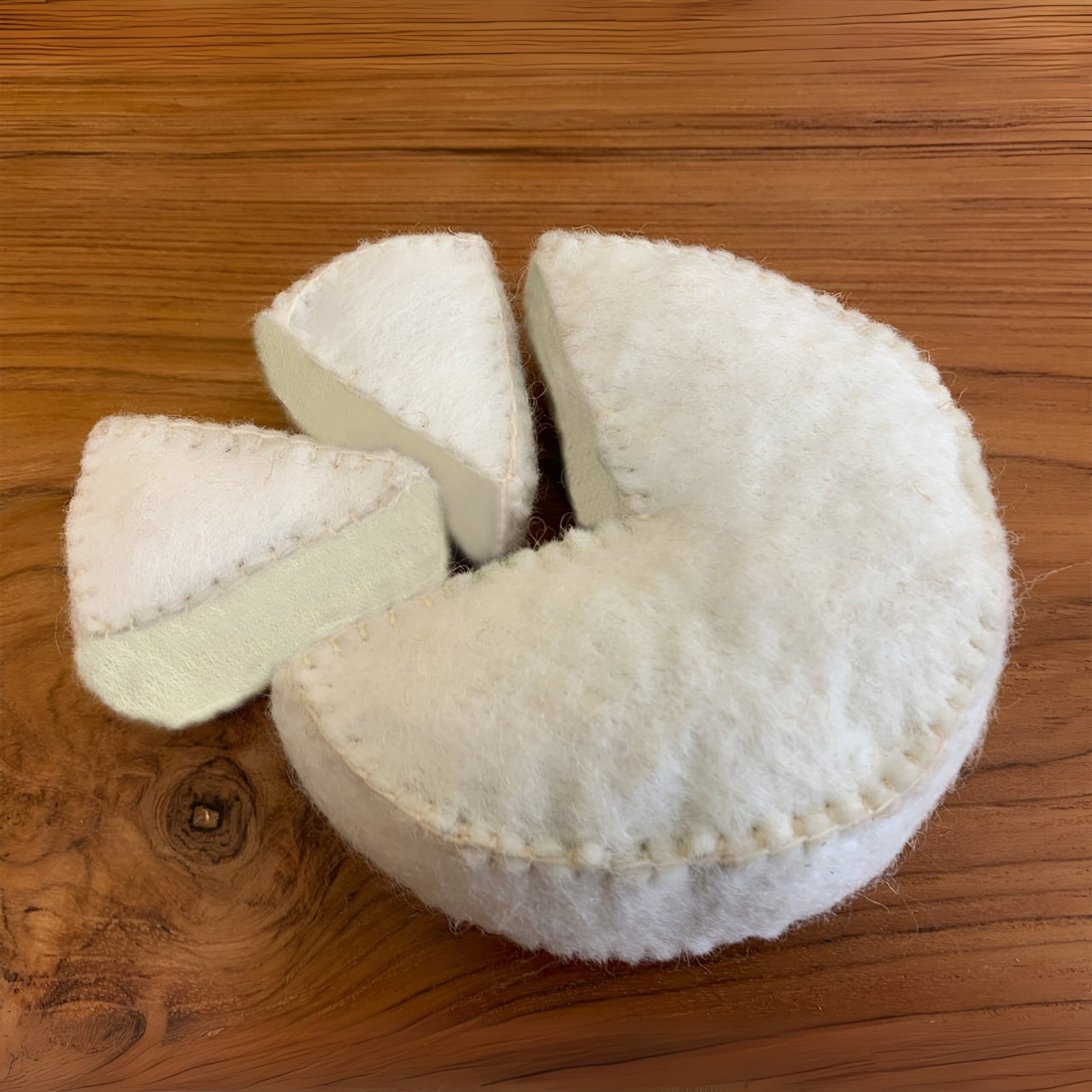 Filz Camembert, 3-teilig