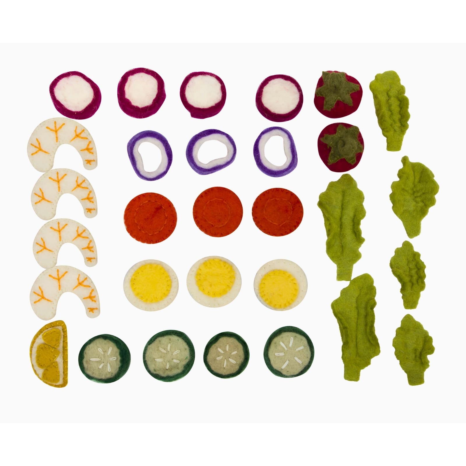 Filz Salat Set
