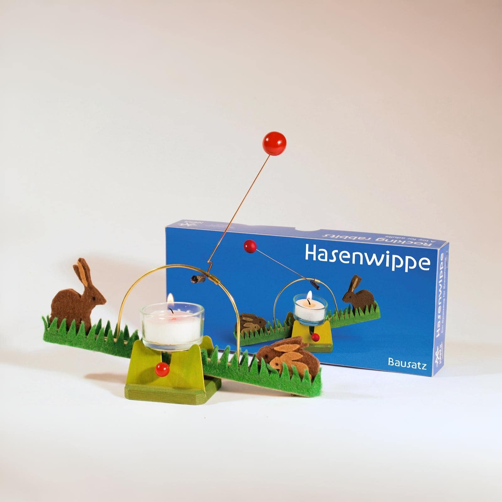 Lichtwippe mit Hasen