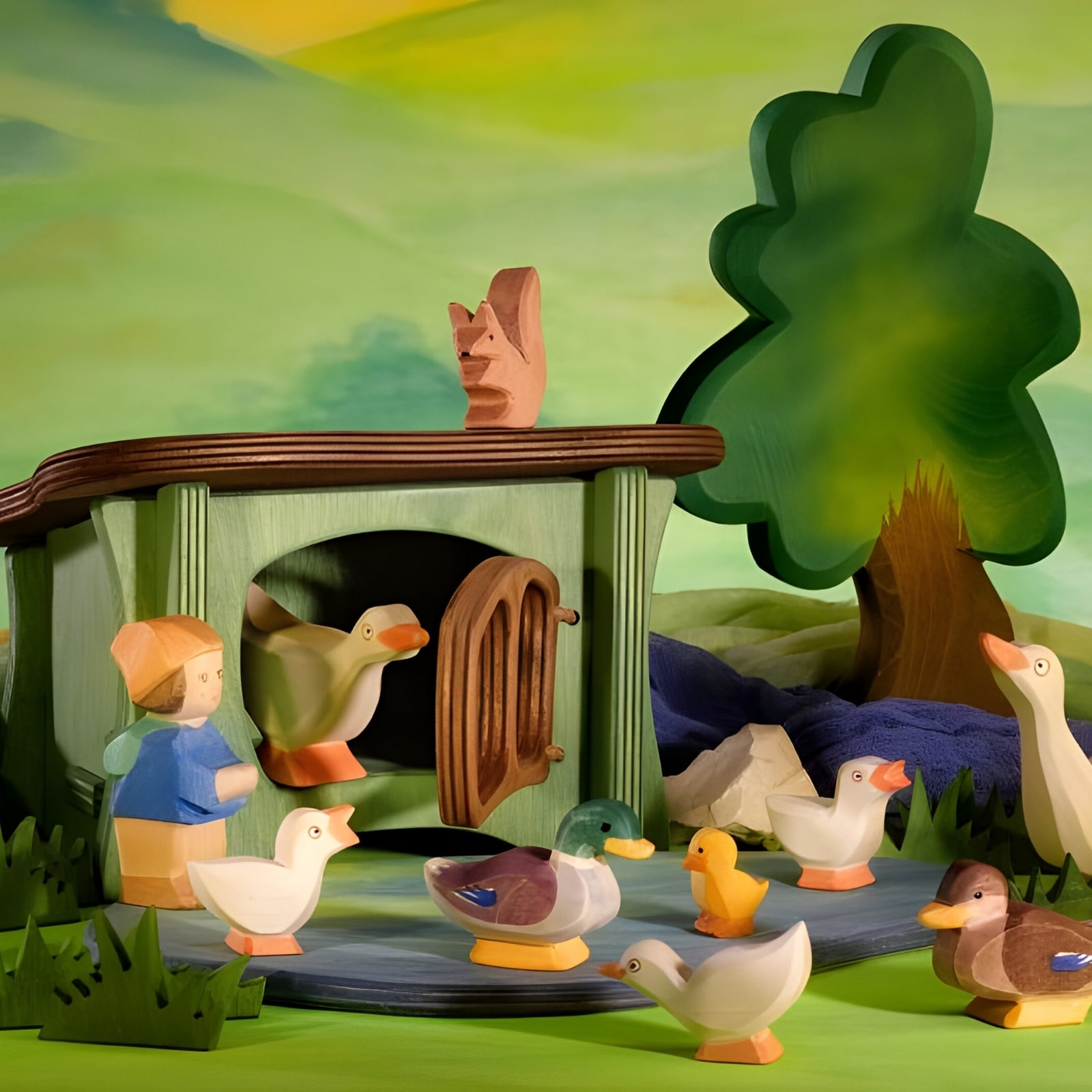 Rabbit/Geese Hutch 3525