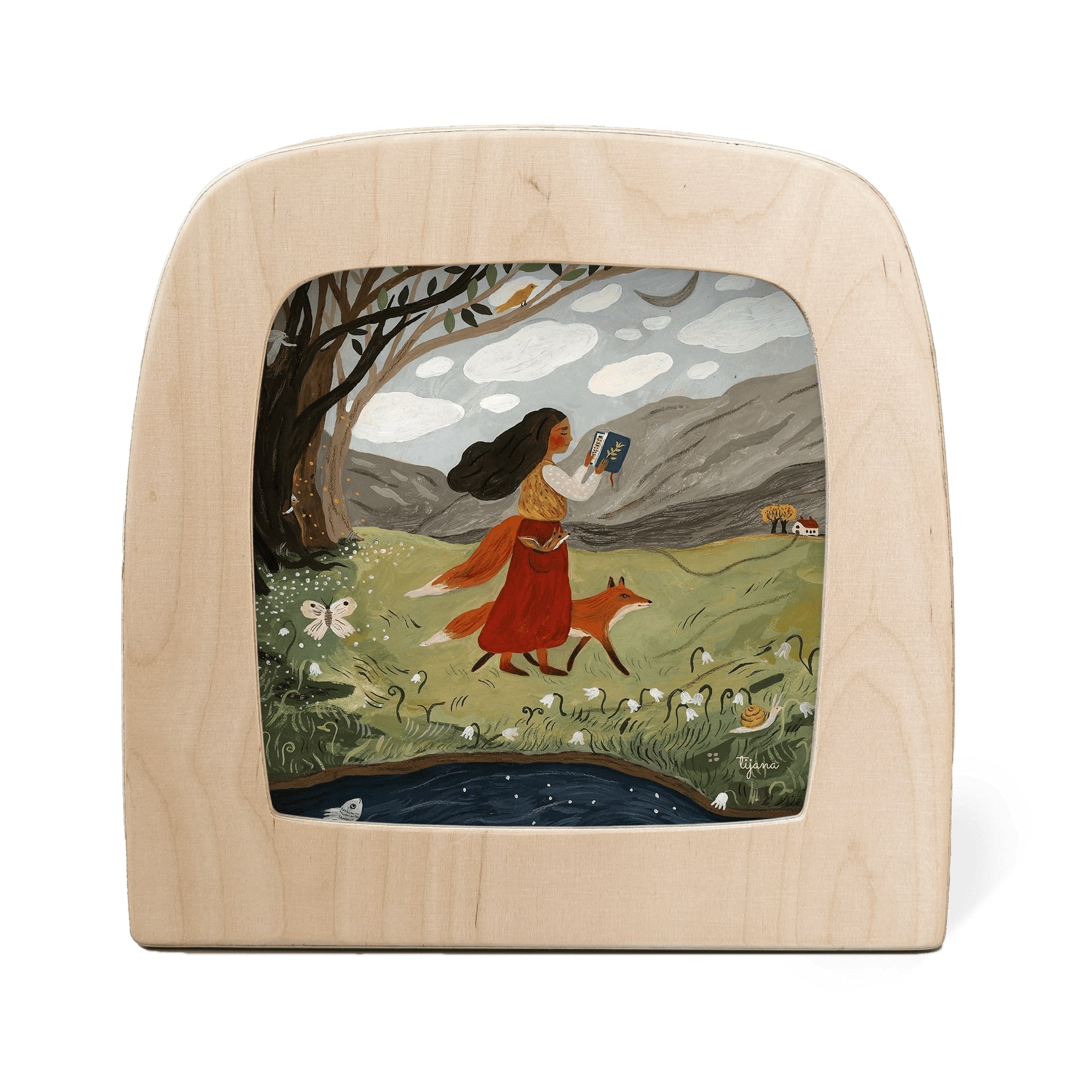Motiv für Toverlux Lampe - Tijana Draws - Aus dem Wald