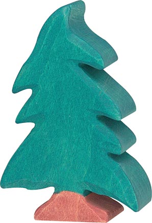 Holztiger Tanne klein