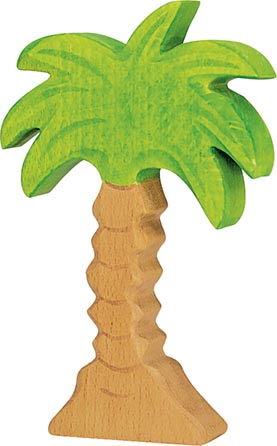 Holztiger Palme klein