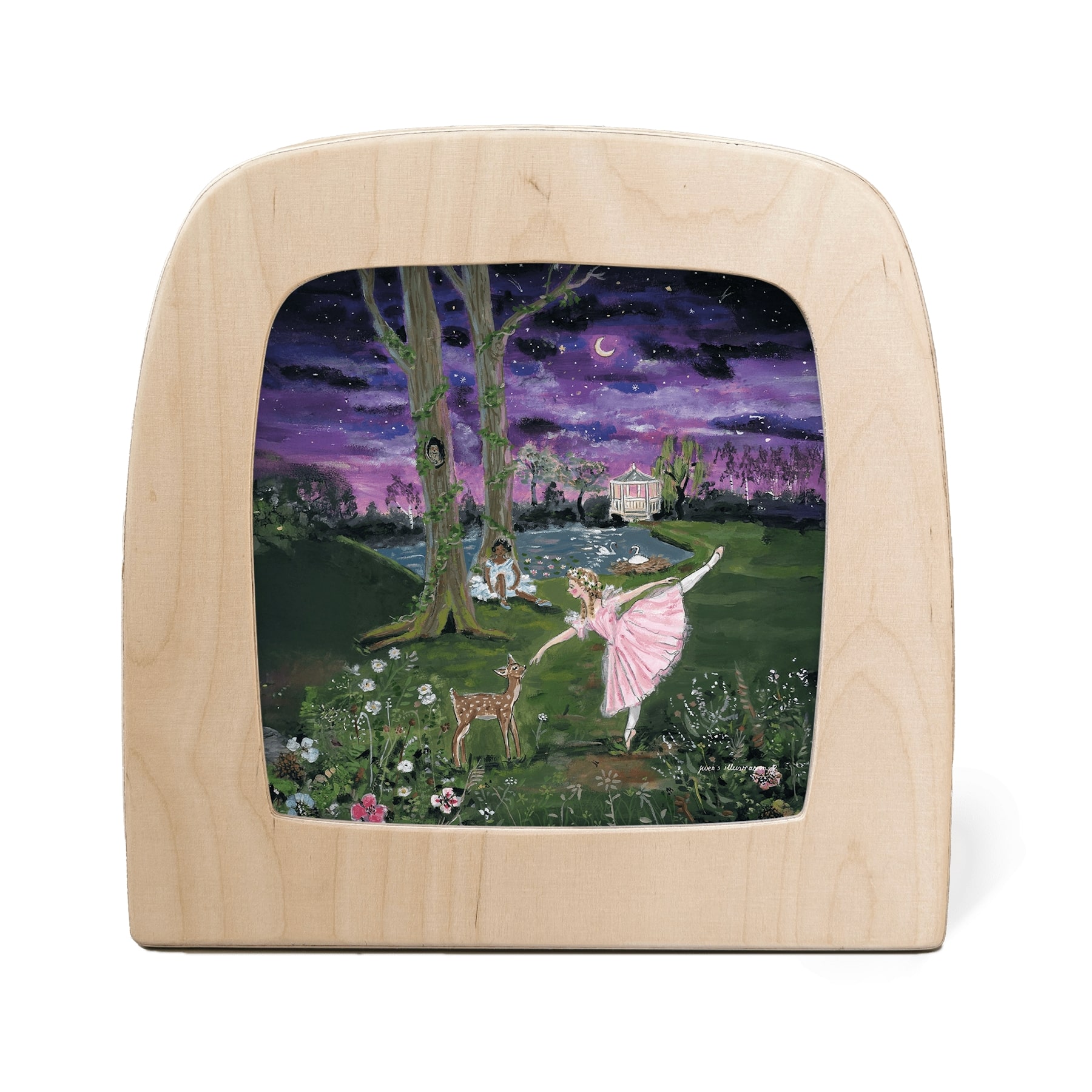 Motiv für Toverlux Lampe - Gwen's Illustration - Mondschein-Ballerina