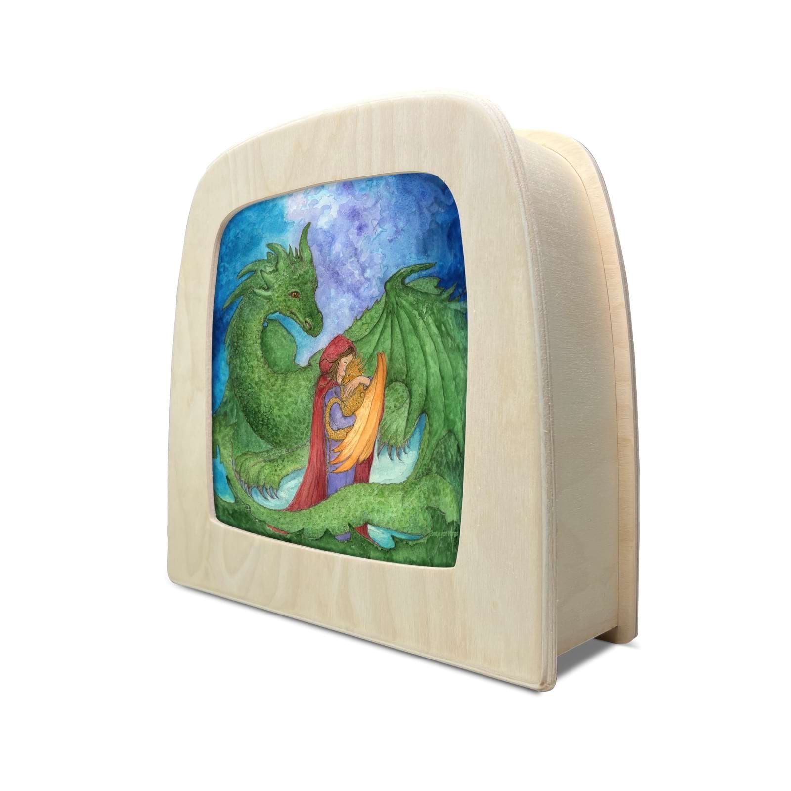 Motiv für Toverlux Lampe - Eentje van Margo - Hüterin der Drachen
