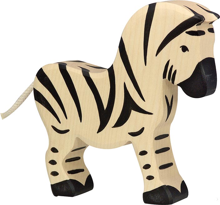 Holztiger Zebra