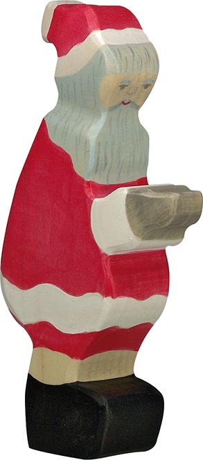 Holztiger Weihnachtsmann