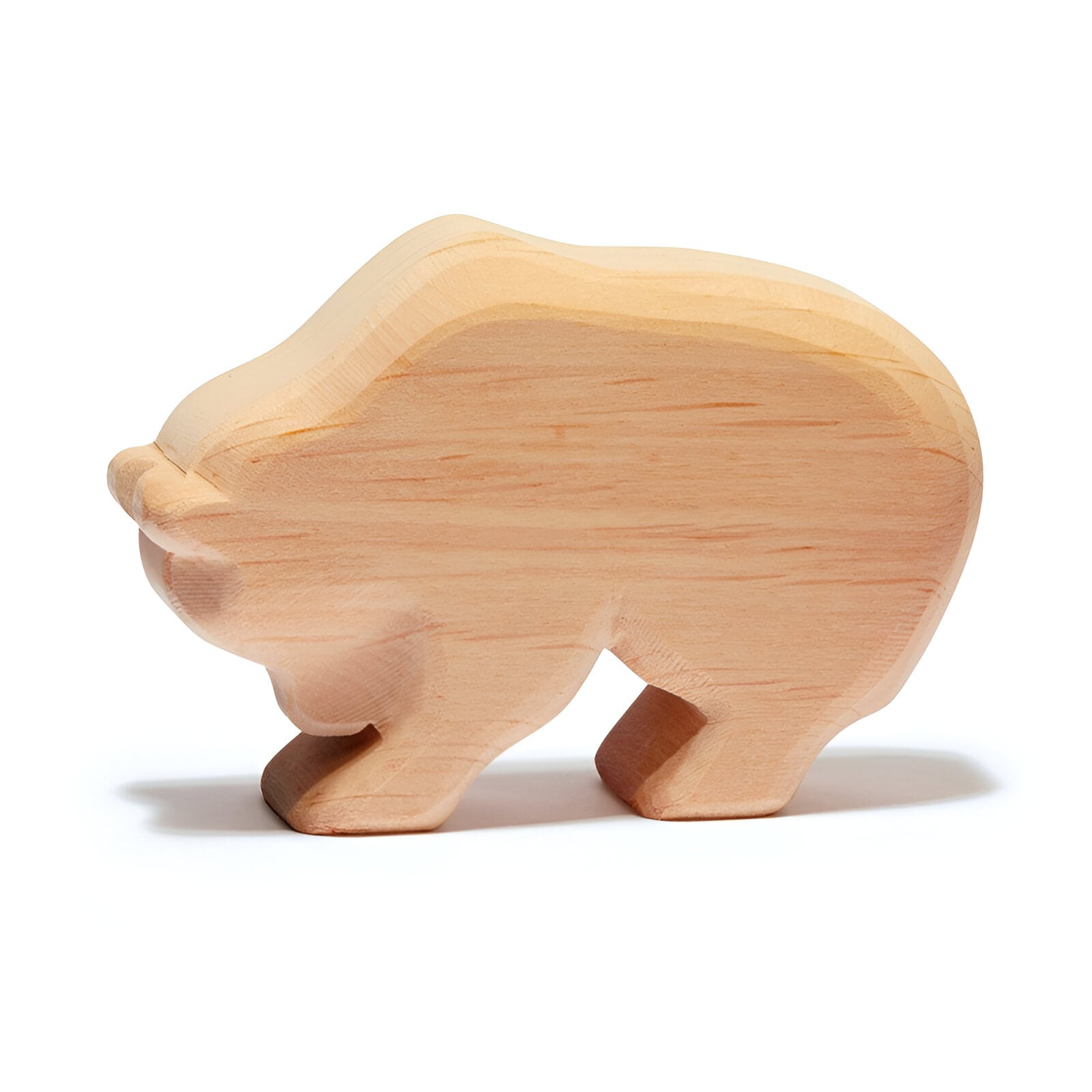 Natural Wood Bear running 555