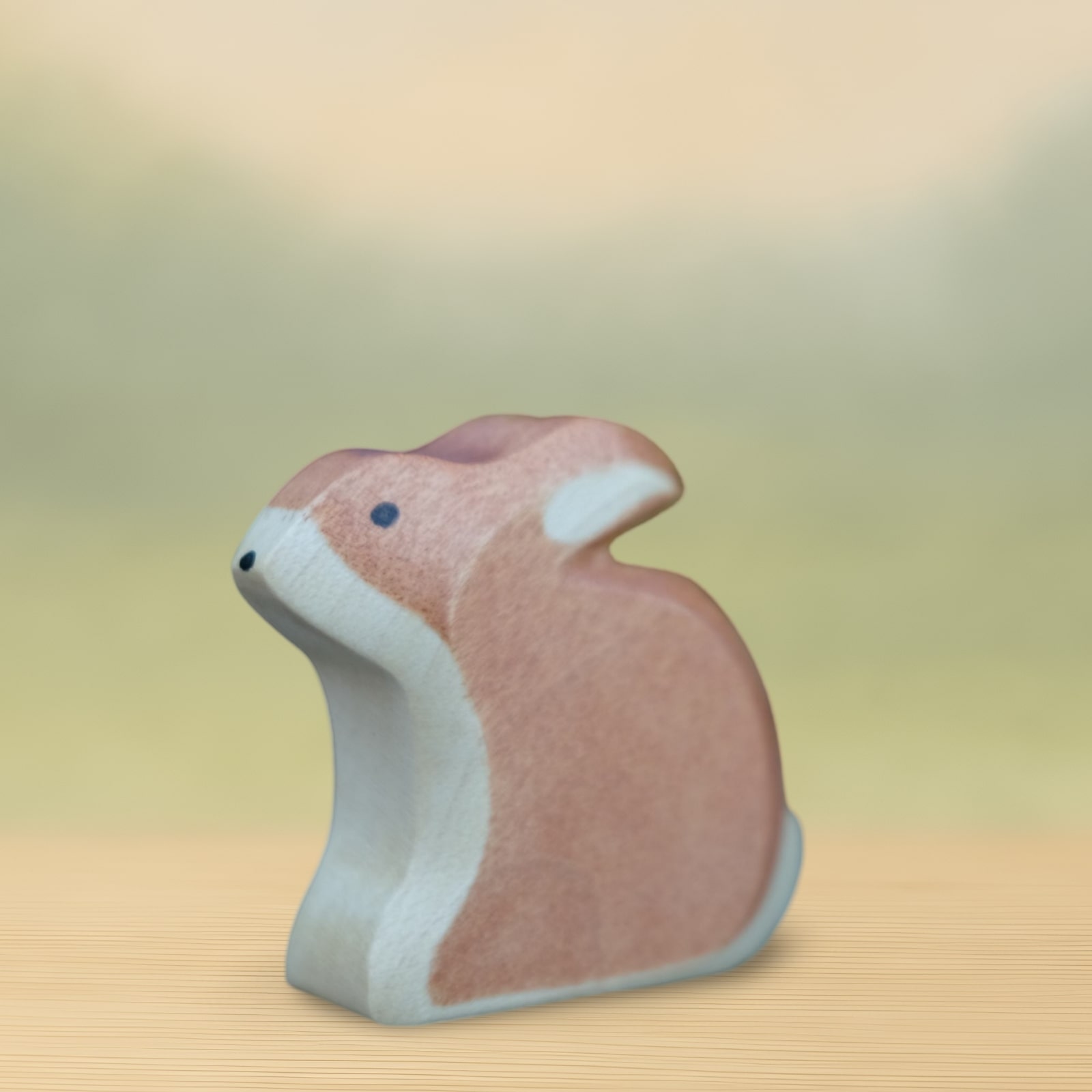 HolzWald Hase sitzend