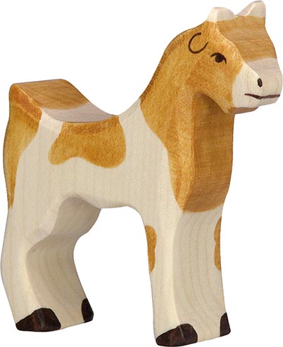 Holztiger Ziege