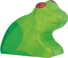 Holztiger Frosch
