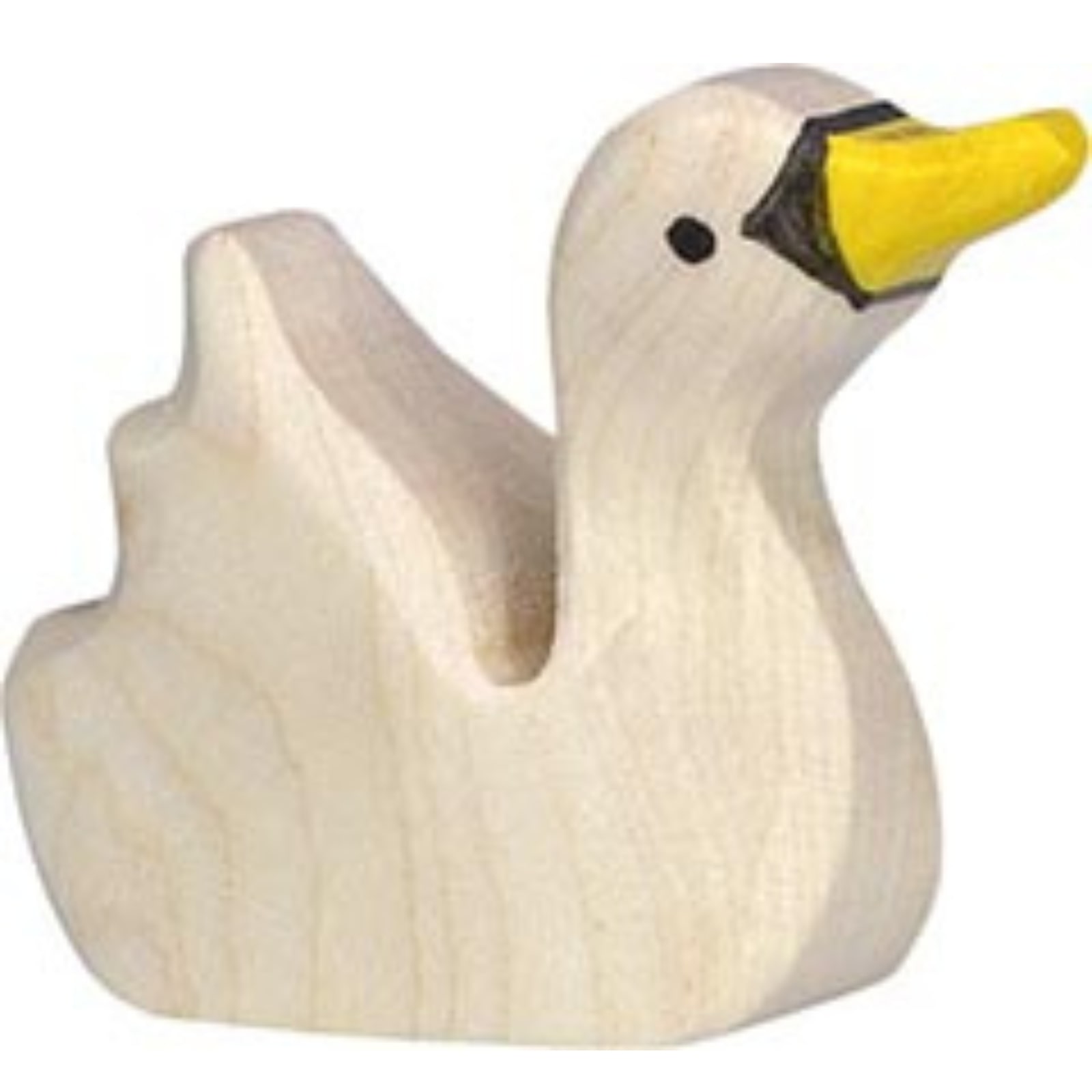 Holztiger Schwan, klein