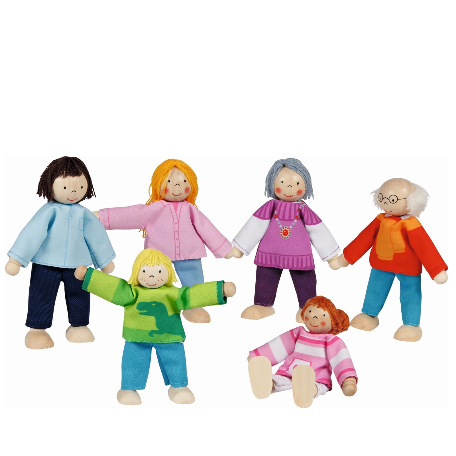 Biegepuppen Moderne Familie