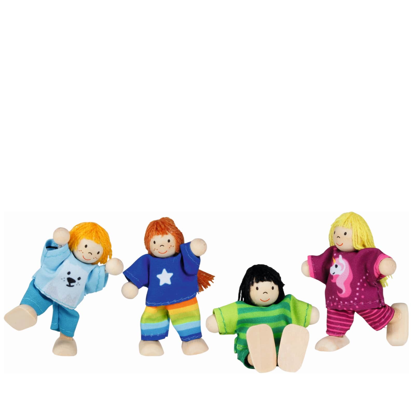 Biegepuppen Kinder-Clique