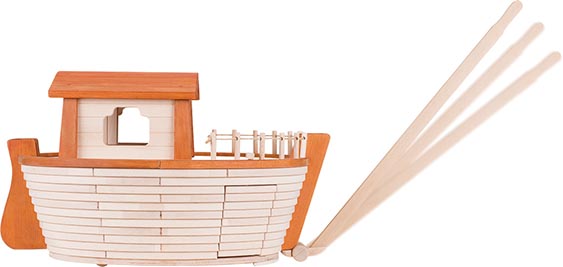 Holztiger Arche Noah