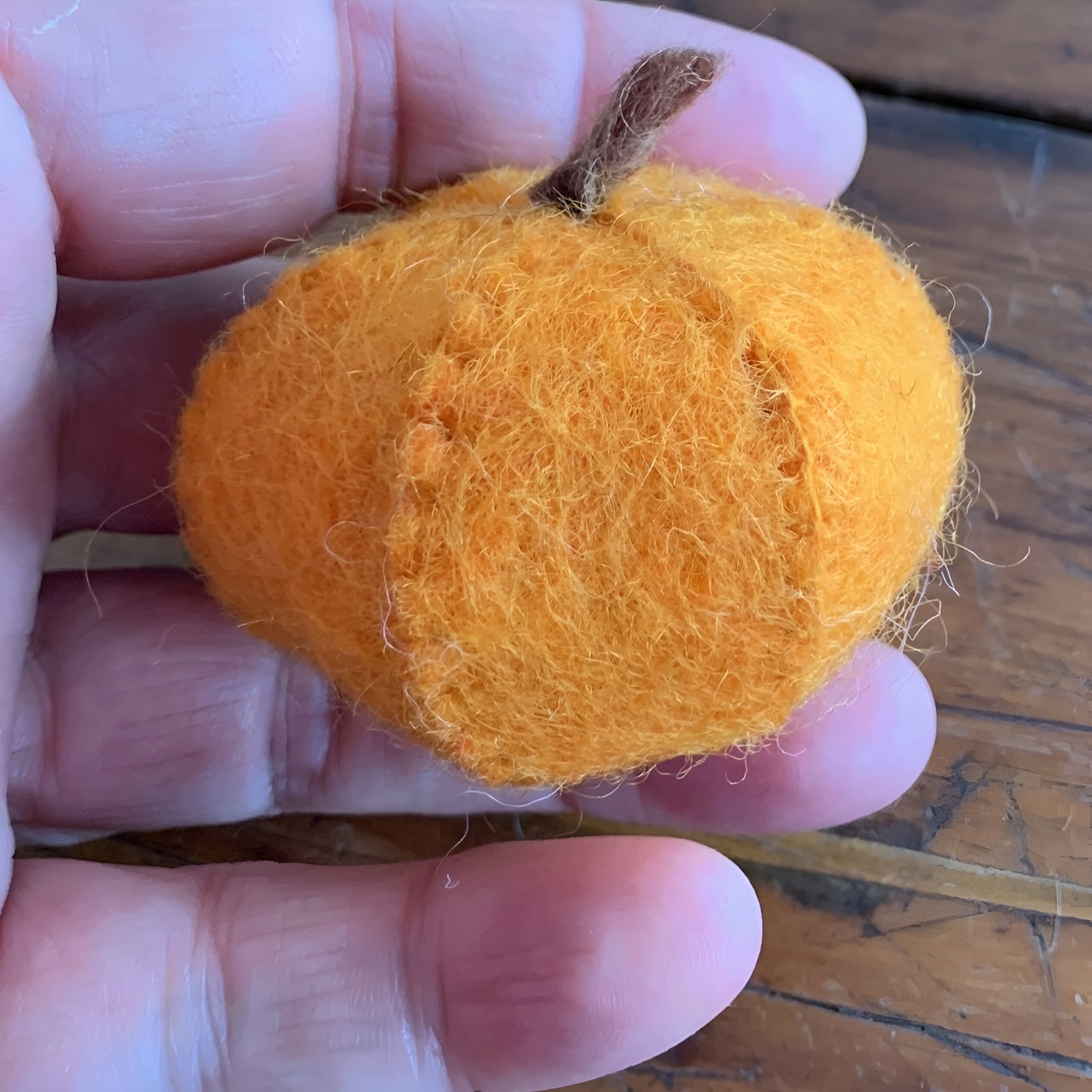 Filz Obst Mandarine, 4-teilig