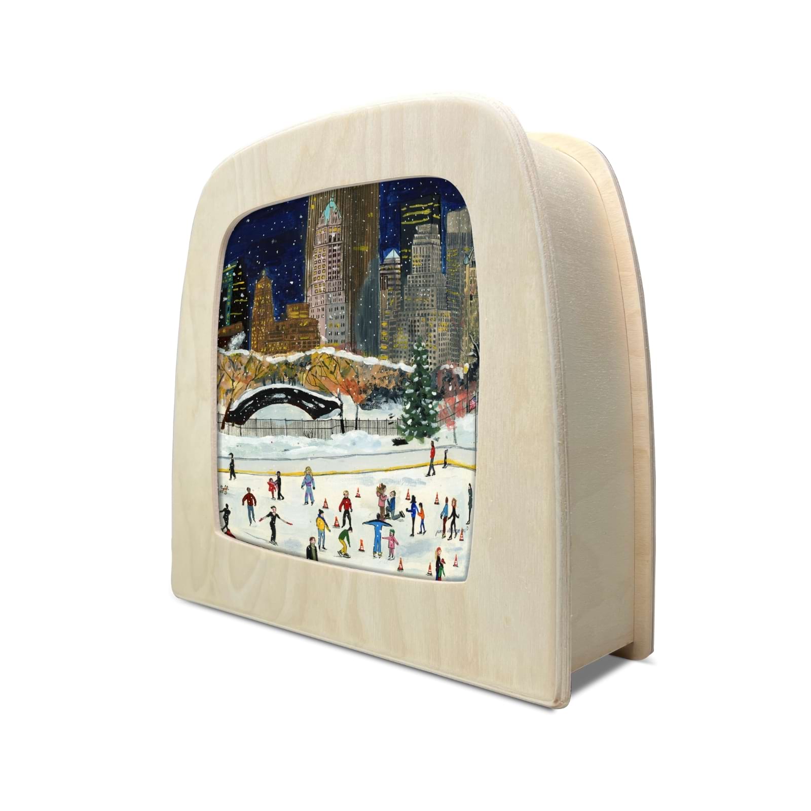 Motiv für Toverlux Lampe - Gwen's Illustration - Weihnachten in New York