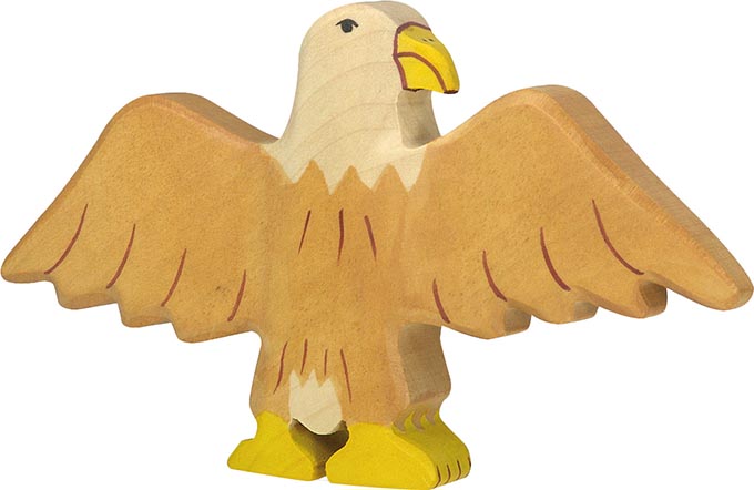 Holztiger Adler