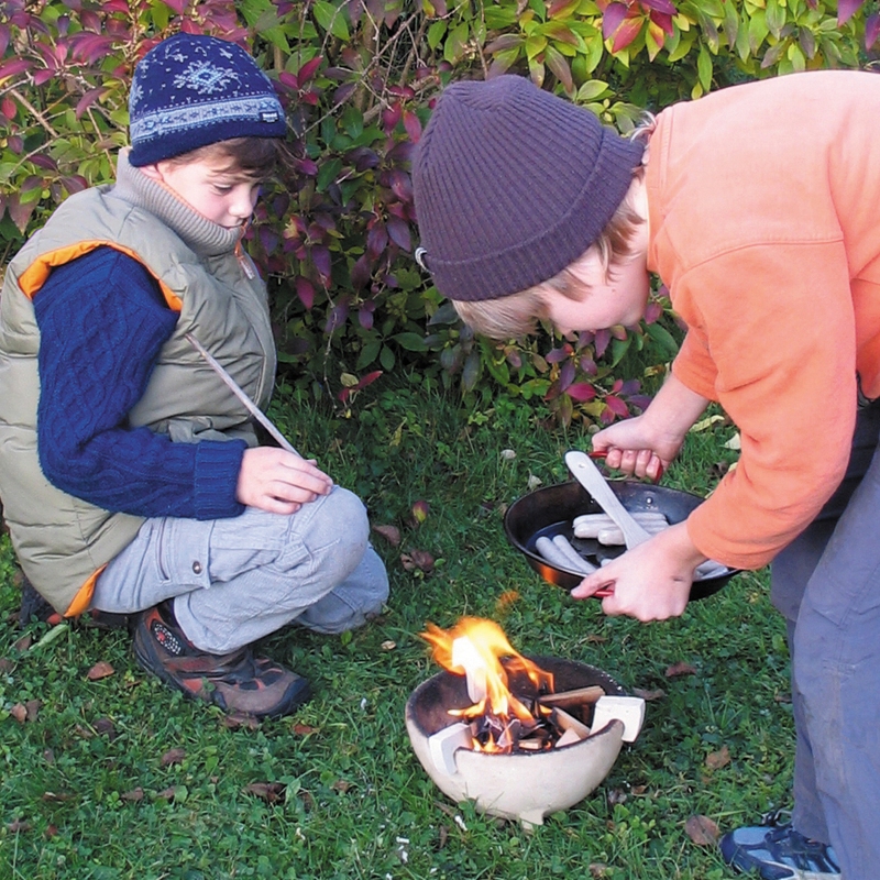 Pfanne für das Zwergenfeuer ohne Halterungen