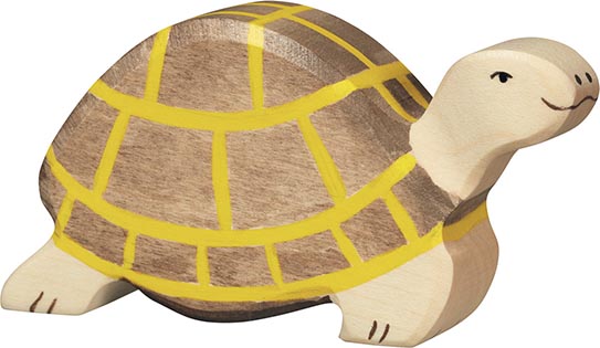 Holztiger Schildkröte