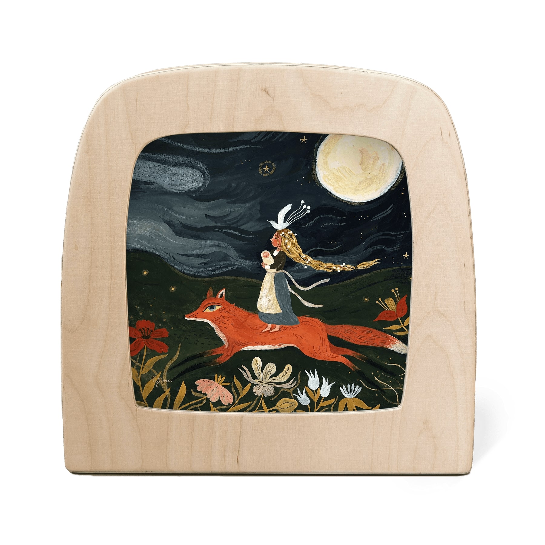 Motiv für Toverlux Lampe - Tijana Draws - Fuchsmutter
