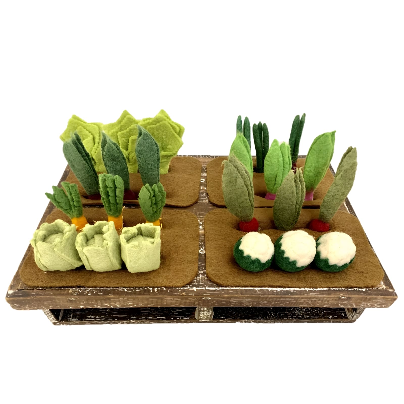 Filz Garten anbauen, 24-teilig